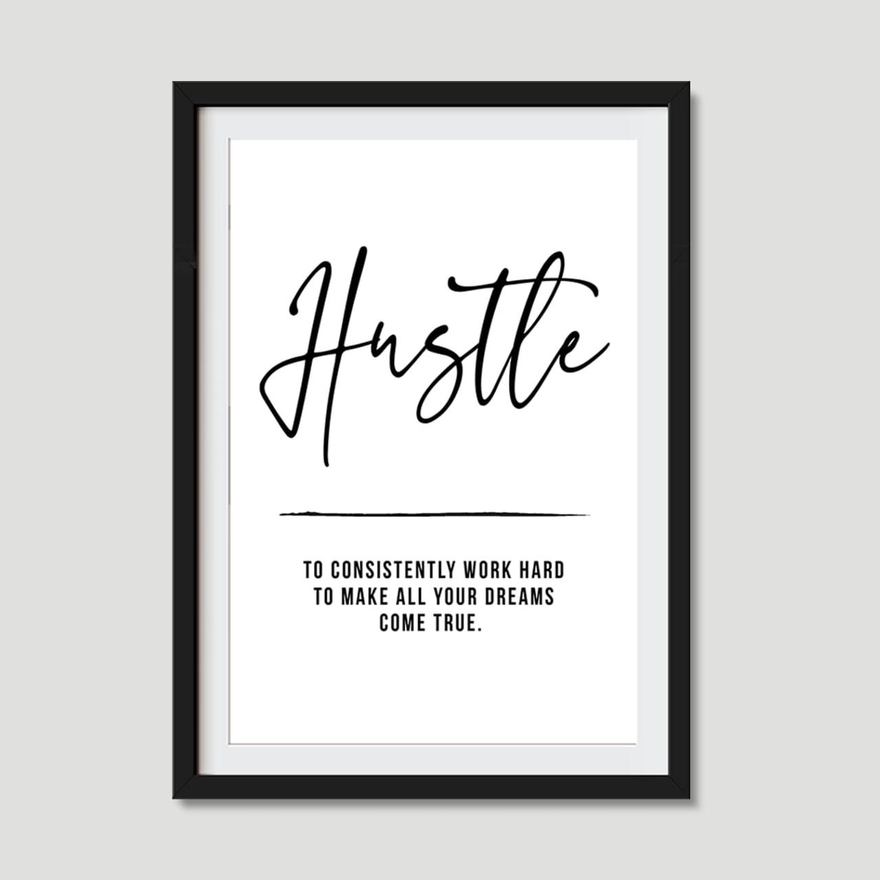 INSPIRATIONAL WALL ART, GALLERY SET OF 6 PRINTS, MOTIVATIONAL DECOR