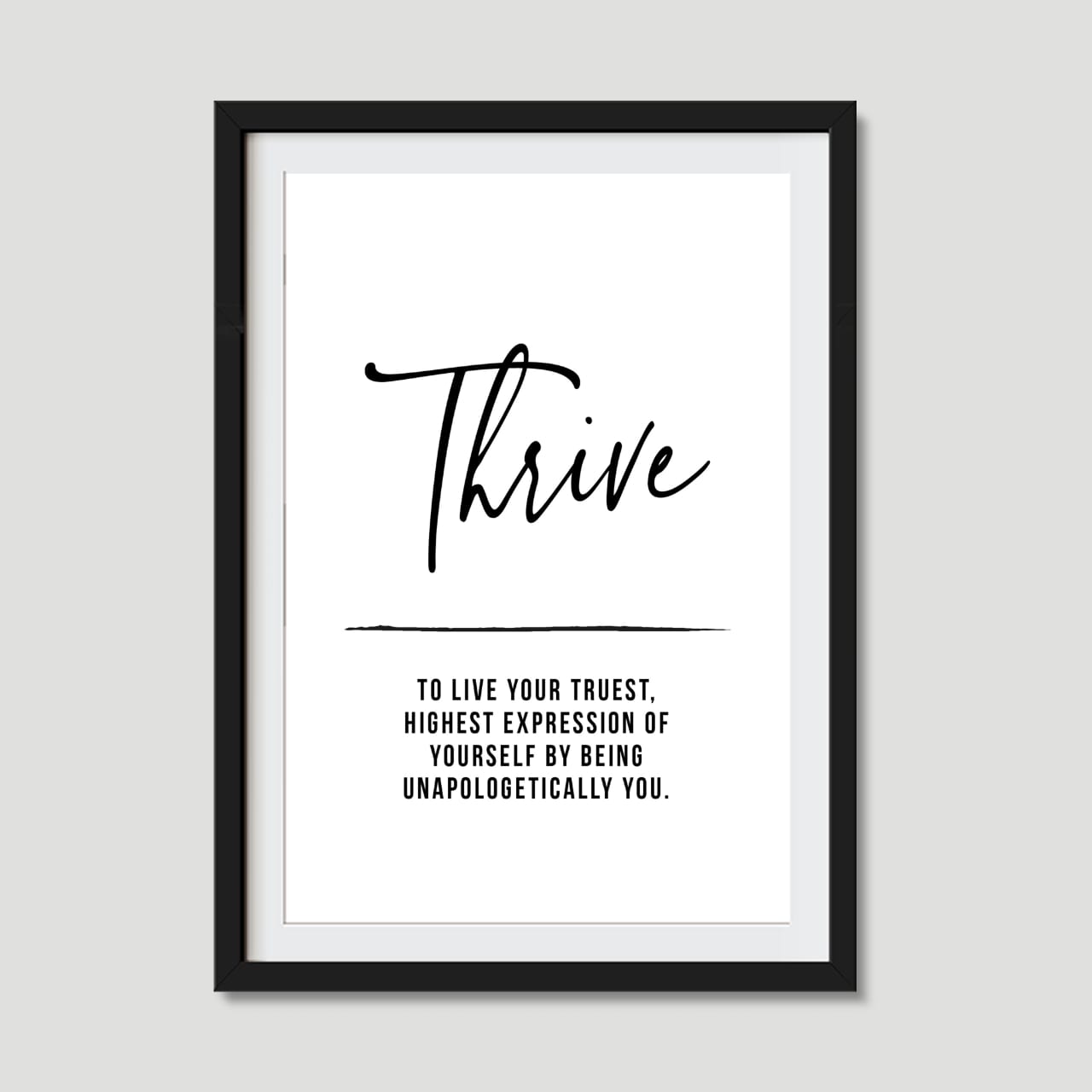 INSPIRATIONAL WALL ART, GALLERY SET OF 6 PRINTS, MOTIVATIONAL DECOR