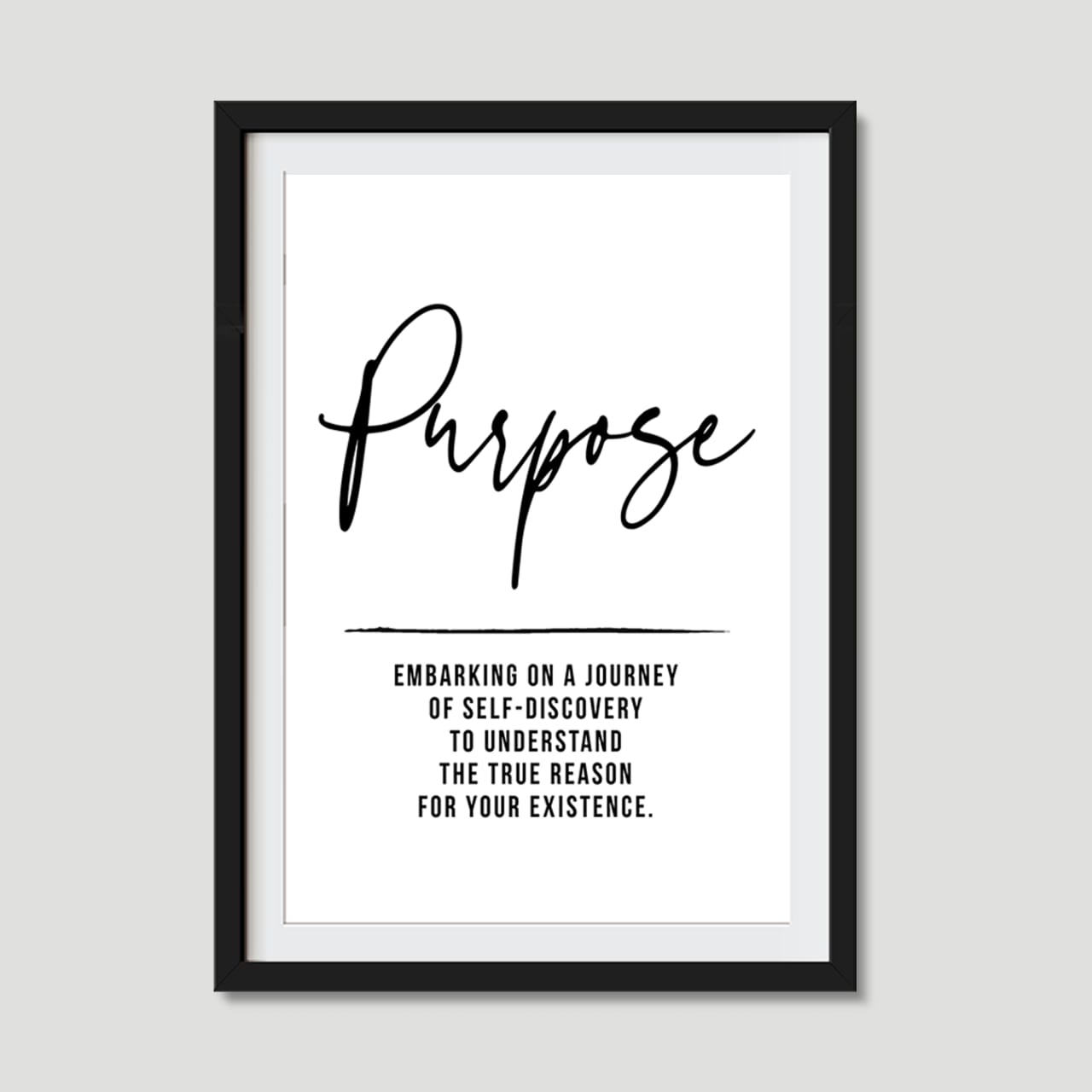 INSPIRATIONAL WALL ART, GALLERY SET OF 6 PRINTS, MOTIVATIONAL DECOR